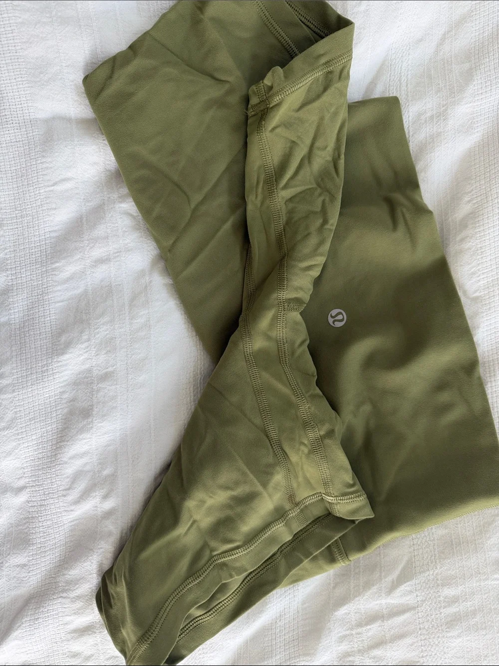 lululemon athletica Olive Green High-Rise Athletic Shorts
